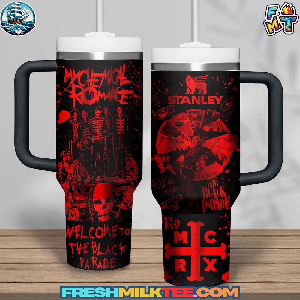 My Chemical Romance Stanley Tumbler Cup My Chemical Romance Stanley Tumbler Cup
