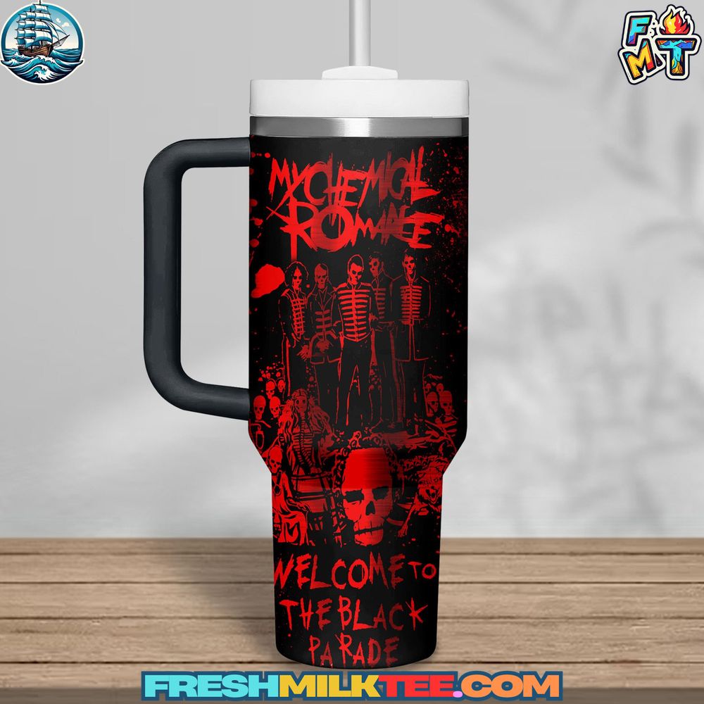 My Chemical Romance Stanley Tumbler Cup My Chemical Romance Stanley Tumbler Cup