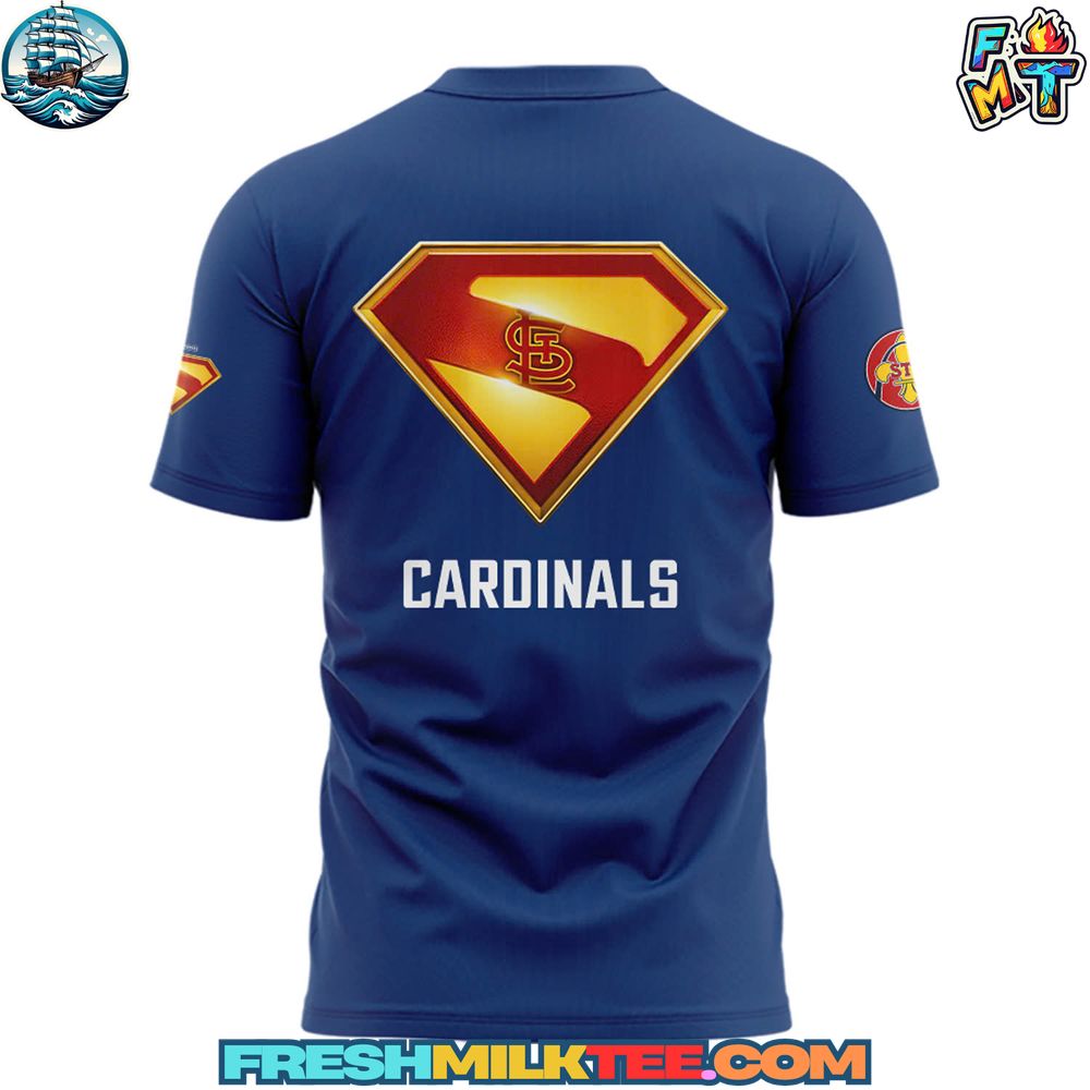 St. Louis Cardinals MLB Superman Night T-shirt St. Louis Cardinals MLB Superman Night T-shirt