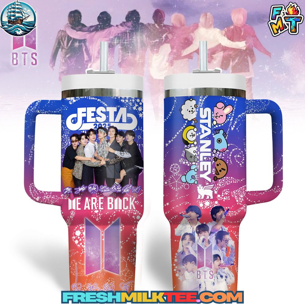 BTS Festa 2025 Stanley Tumbler Cup BTS Festa 2025 Stanley Tumbler Cup