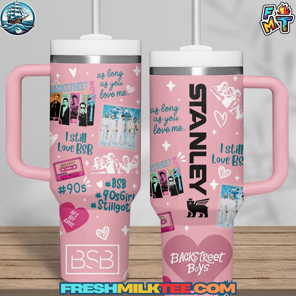 Backstreet Boys Stanley Tumbler Cup Backstreet Boys Stanley Tumbler Cup