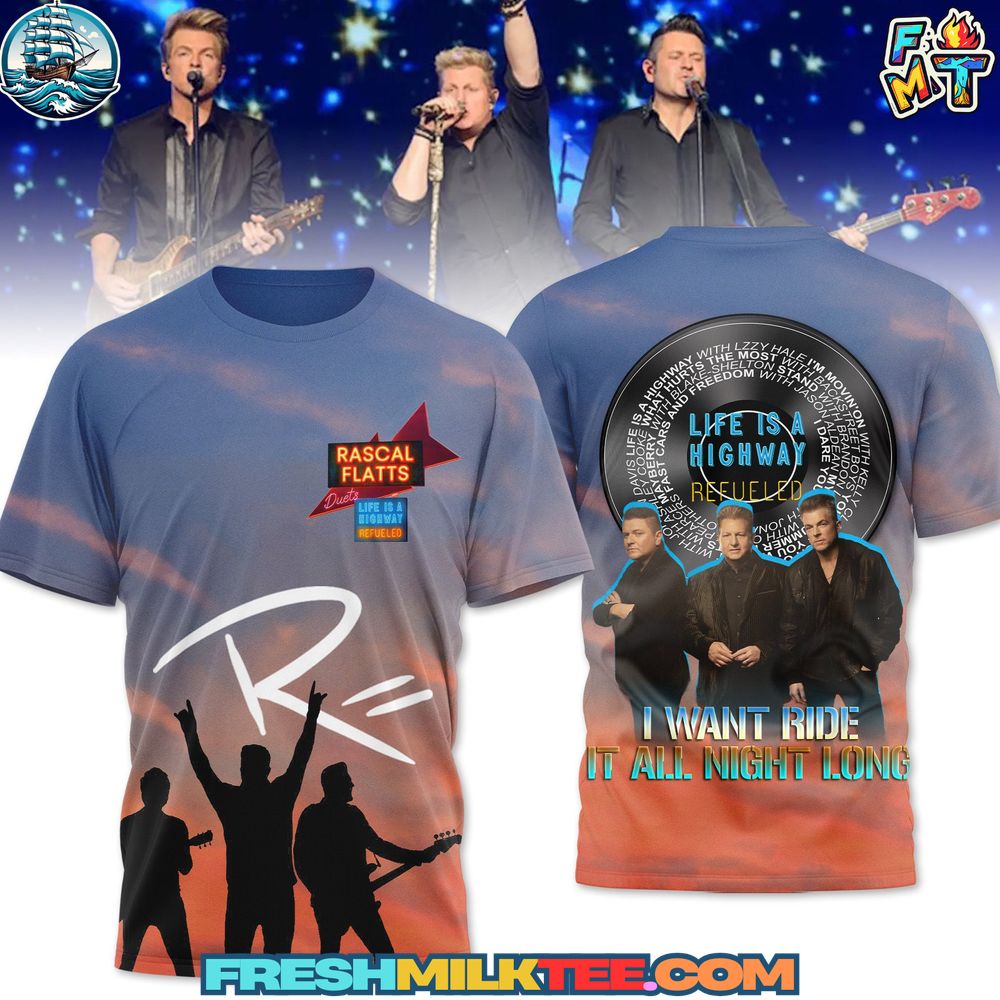 Rascal Flatts Tshirt Rascal Flatts T-shirt