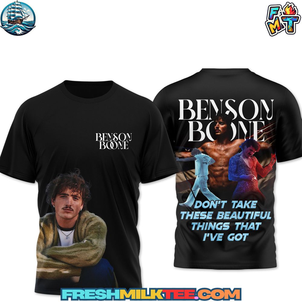Benson Boone T-shirt Benson Boone T-shirt
