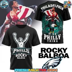 Philadelphia Eagles NFL x Rocky Balboa T-shirt
