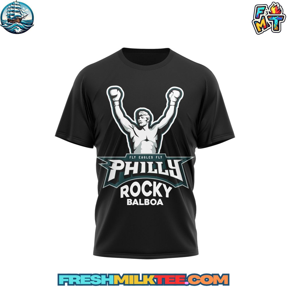 Philadelphia Eagles NFL x Rocky Balboa T-shirt Philadelphia Eagles NFL x Rocky Balboa T-shirt