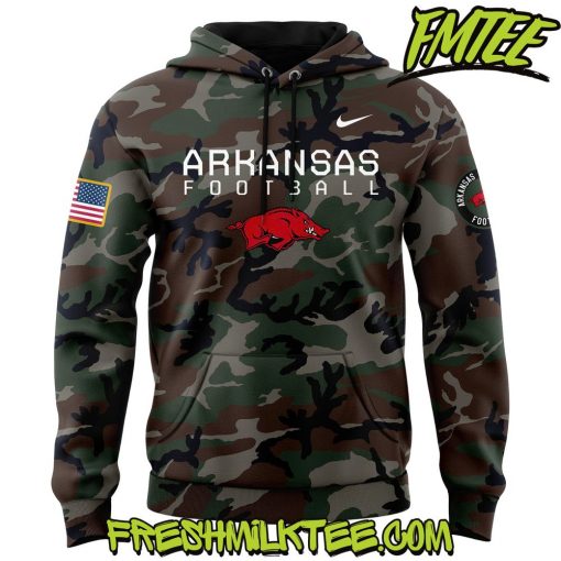 Arkansas Razorback Football NCAA Salute to Service Club Hoodie