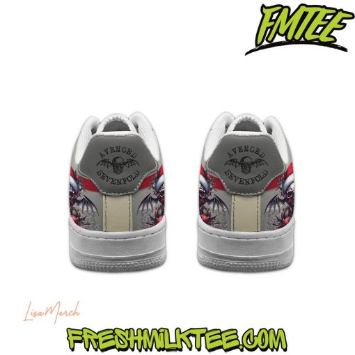 Avenged Sevenfold Merry Christmas Air Force 1 Sneaker