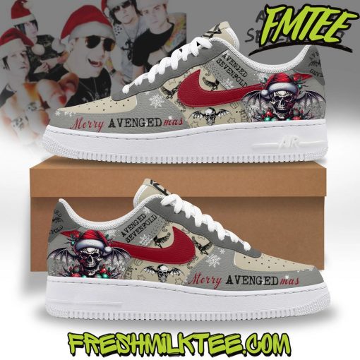 Avenged Sevenfold Merry Christmas Air Force 1 Sneaker