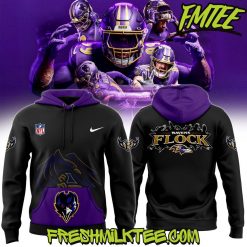 Baltimore Ravens NFL Nike Black Hoodie