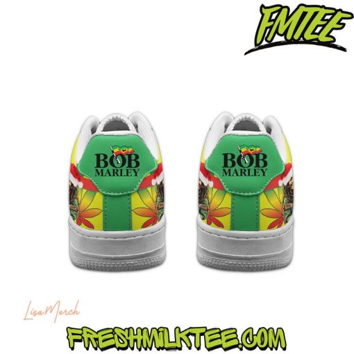 Bob Marley Merry Christmas Air Force 1 Sneaker