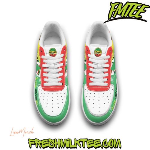 Bob Marley Merry Christmas Air Force 1 Sneaker