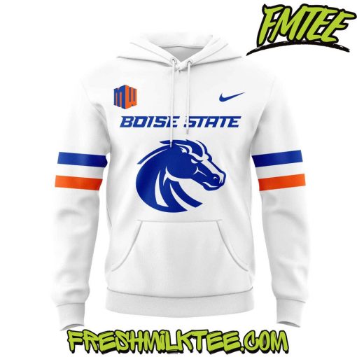 Boise State Broncos Football NCAA Uniform Vintage Mark Hoodie