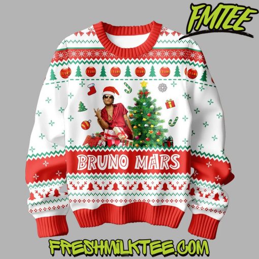 Bruno Mars Ugly Christmas Sweater