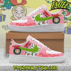 Cindy Lou Who Merry Christmas Air Force 1 Sneaker