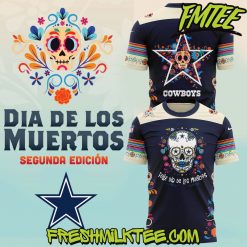 Dallas Cowboys NFL Dia De Los Muertos T-Shirt