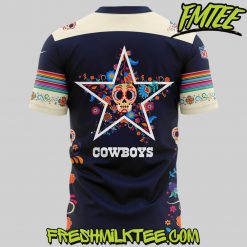 Dallas Cowboys NFL Dia De Los Muertos TShirt