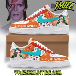 David Bowie Merry Christmas Air Force 1 Sneaker