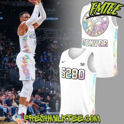 Denver Nuggets NBA City Edition Swingman Basketball Jersey