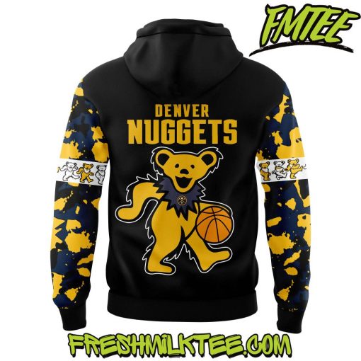 Denver Nuggets NBA x Grateful Dead Night Hoodie