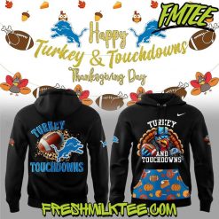 Detroit Lions NFL Happy Thanksgiving Day Hoodie