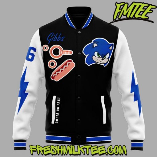 Detroit Lions NFL Sonic Baseball Jacket