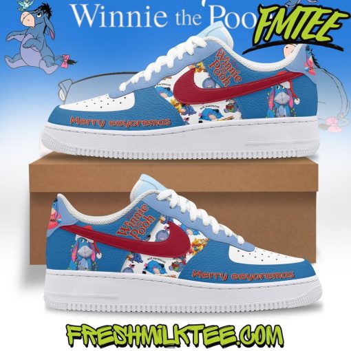 Eeyore Merry Christmas Air Force 1 Sneaker