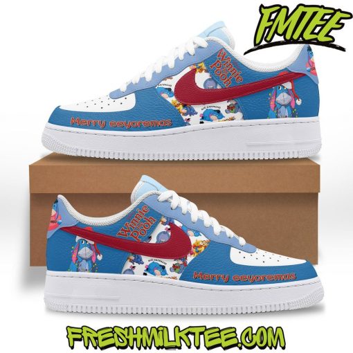 Eeyore Merry Christmas Air Force 1 Sneaker