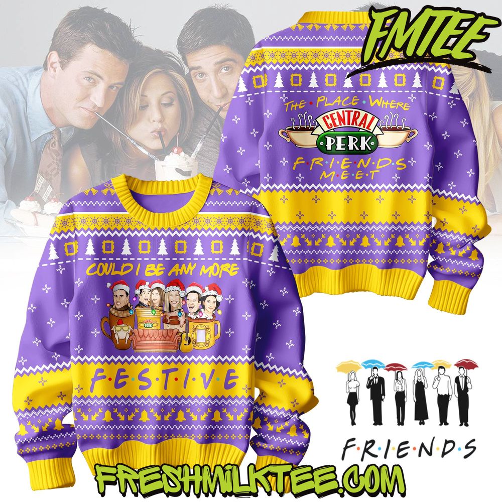 Friends TV Series Ugly Christmas Sweater