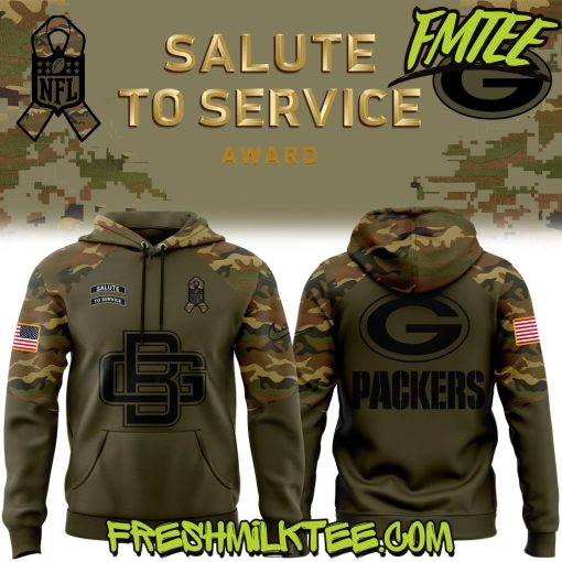 Green Bay Packers NFL Salute to Service Club Hoodie