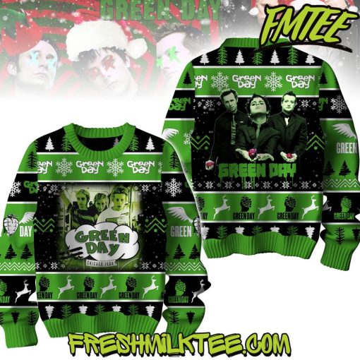 Green Day Chicago 1994 Ugly Christmas Sweater