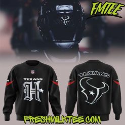 Houston Texans NFL UNIFORM Battle Black Sweatshirt