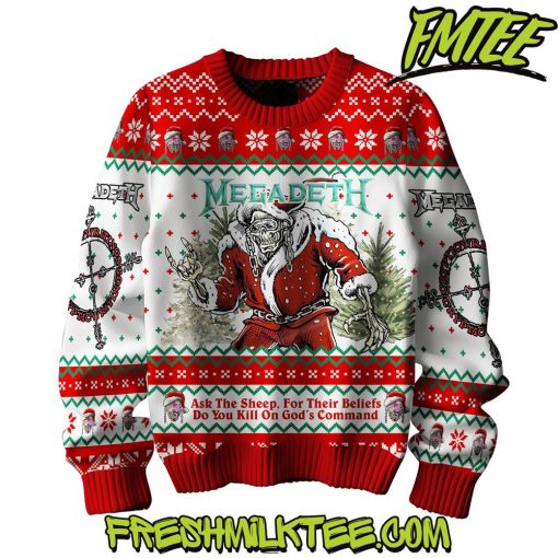 Megadeth Ugly Christmas Sweater