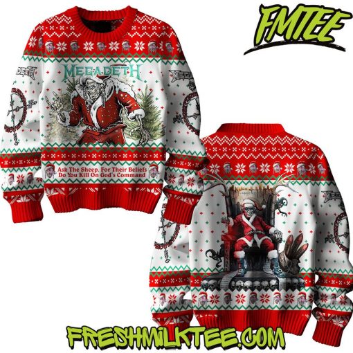 Megadeth Ugly Christmas Sweater