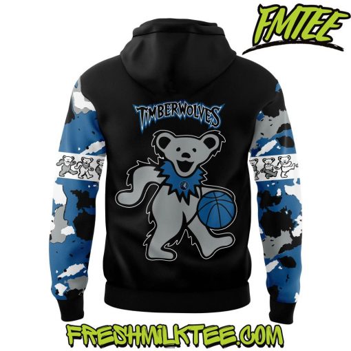 Minnesota Timberwolves NBA x Grateful Dead Night Hoodie