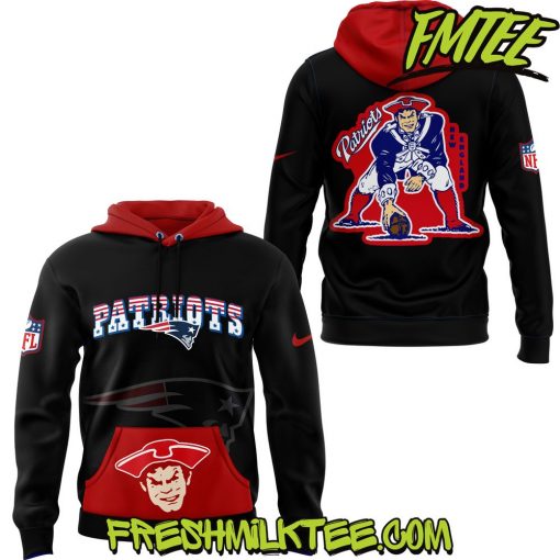 New England Patriots NFL Black Hoodie