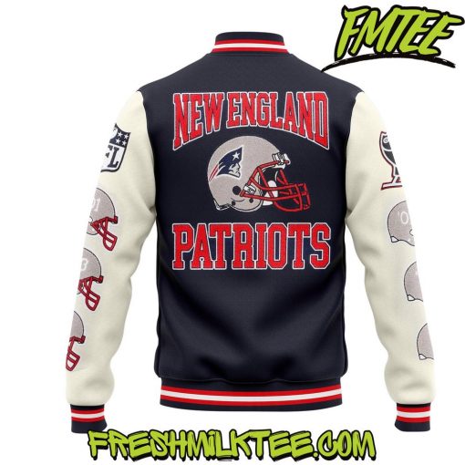 New England Patriots NFL Go Pats Est 1960 Baseball Jacket