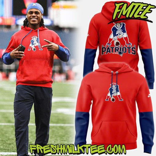 New England Patriots NFL Red Hoodie