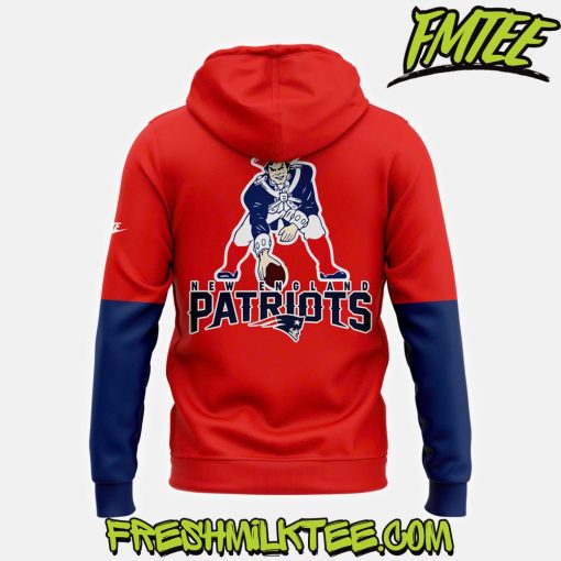 New England Patriots NFL Red Hoodie