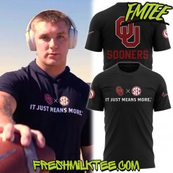 Oklahoma Sooners Football NCAA It Just Means More T-Shirt