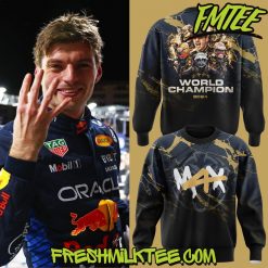 Oracle Red Bull Racing Max Verstappen World Champion 2024 Sweatshirt