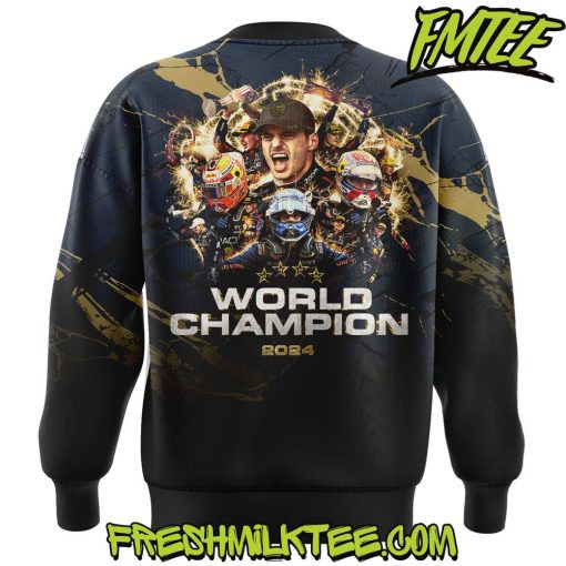 Oracle Red Bull Racing Max Verstappen World Champion 2024 Sweatshirt