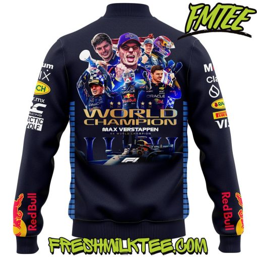 Oracle Red Bull Racing World Champion 2024 Baseball Jacket