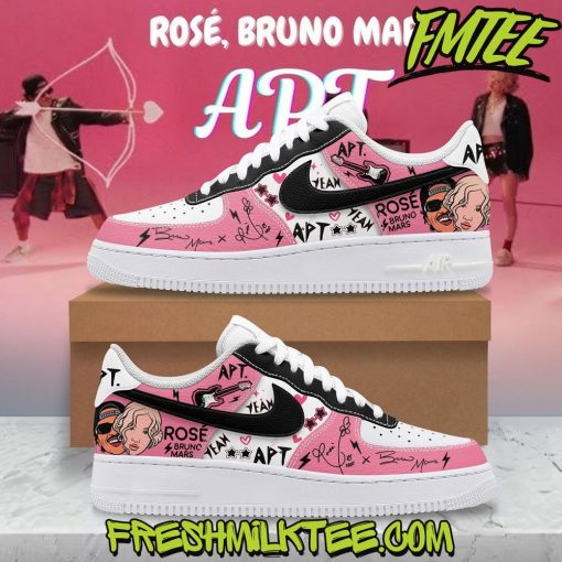 Rose And Bruno Mars Air Force 1 Sneaker