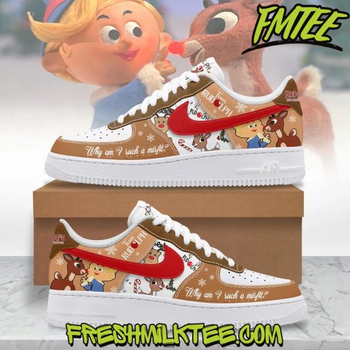 Rudolph The Red-Nosed Reindeer Air Force 1 Sneaker