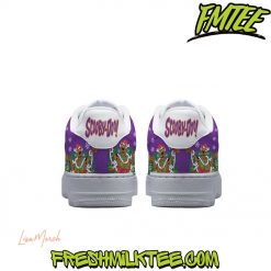 Scooby Doo Groovy Christmas Purple Air Force 1 Sneaker