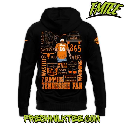 Tennessee Volunteers Football NCAA x Morgan Wallen Hoodie