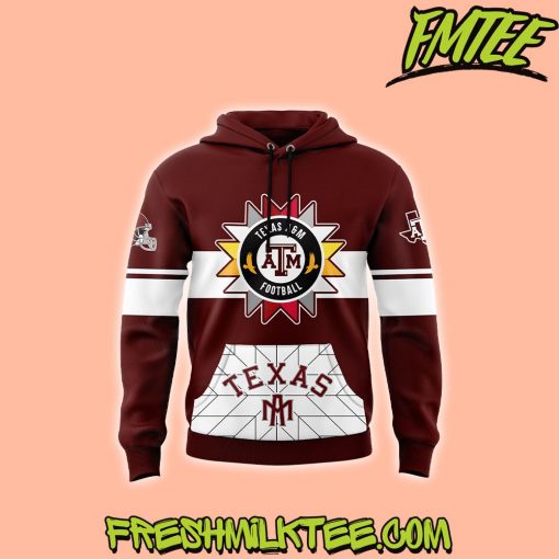 Texas A&M Aggies Football NCAA National Native American Heritage Month Hoodie