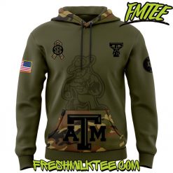 Texas A&M Aggies Football NCAA Salute to Service Hoodie