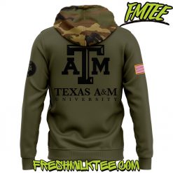 Texas AM Aggies Football NCAA Salute to Service Hoodie