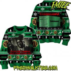 Tyler The Creator Chromakopia Ugly Christmas Sweater